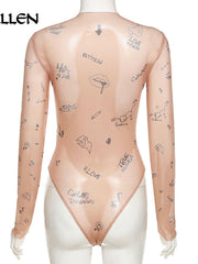 Load image into Gallery viewer, Sheer Bodysuit