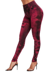 Load image into Gallery viewer, Jeans Print Capris