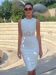 Load image into Gallery viewer, Middle Sheer Dress