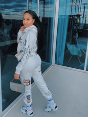 Load image into Gallery viewer, Graffiti Two-Piece Set