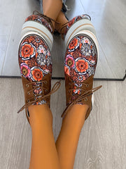 Load image into Gallery viewer, Floral Print Sneaker