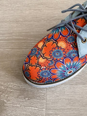 Load image into Gallery viewer, Floral Print Sneaker