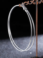 Load image into Gallery viewer, Oversized Hoop Earrings