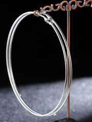 Load image into Gallery viewer, Oversized Hoop Earrings