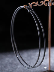 Load image into Gallery viewer, Oversized Hoop Earrings