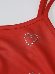 Load image into Gallery viewer, Red Crop Top