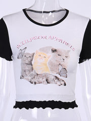 Load image into Gallery viewer, Cute Crop Top