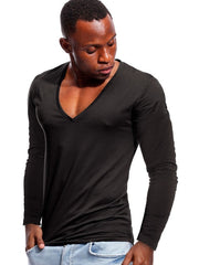 Load image into Gallery viewer, Deep V Neck T-shirt