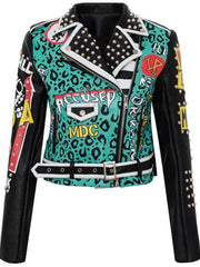 Load image into Gallery viewer, Long Sleeve Graffiti Jacket