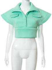 Load image into Gallery viewer, Oversized Collar Top