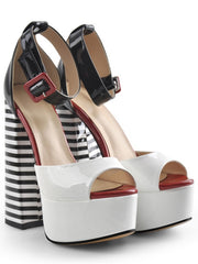 Load image into Gallery viewer, Chunky High Heel Shoes