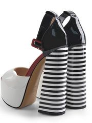 Load image into Gallery viewer, Chunky High Heel Shoes