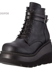 Load image into Gallery viewer, Chunky Heel Ankle Boots