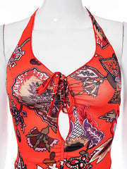 Load image into Gallery viewer, Halter Crop Top