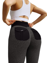 Load image into Gallery viewer, High Waist Leggings With Back Pocket