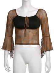 Load image into Gallery viewer, Flared Sleeve Top