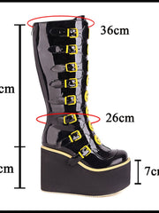 Load image into Gallery viewer, Chunky Platform Boots