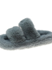 Load image into Gallery viewer, Faux Fur Slippers