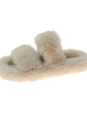 Load image into Gallery viewer, Faux Fur Slippers