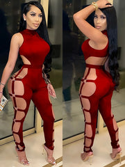 Load image into Gallery viewer, Hollow Out Jumpsuit