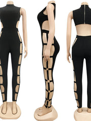 Load image into Gallery viewer, Hollow Out Jumpsuit