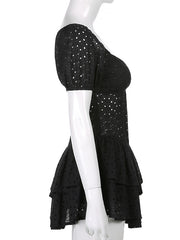 Load image into Gallery viewer, V-Neck Ruffles Dress