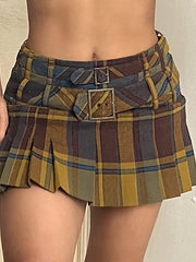 Load image into Gallery viewer, Plaid Skirt