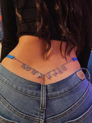 Load image into Gallery viewer, Letter Chain Thong