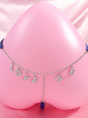 Load image into Gallery viewer, Letter Chain Thong