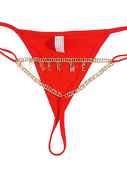 Load image into Gallery viewer, Thong With Chain