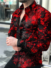 Load image into Gallery viewer, Turn-down Collar Long Sleeve Shirt