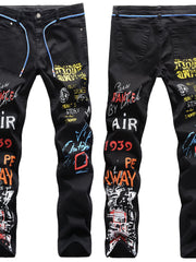 Load image into Gallery viewer, Graffiti Jeans