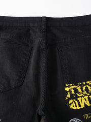 Load image into Gallery viewer, Graffiti Jeans