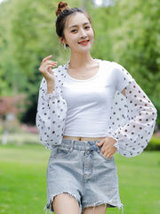 Load image into Gallery viewer, Chiffon Shoulder Sleeves