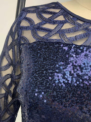 Load image into Gallery viewer, Elegant Sequin Dress