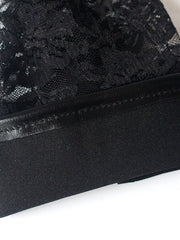 Load image into Gallery viewer, Lace Faux Leather Gloves