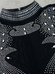 Load image into Gallery viewer, Sheer-Top Jumpsuit