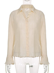 Load image into Gallery viewer, Flared Sleeve Shirt