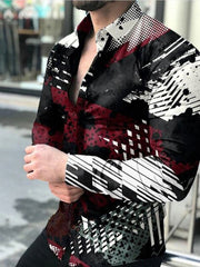 Load image into Gallery viewer, Turn-down Collar Long Sleeve Shirt