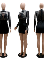 Load image into Gallery viewer, Sheer-Top Jumpsuit