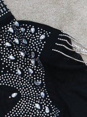 Load image into Gallery viewer, Sheer-Top Jumpsuit