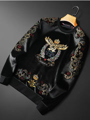 Load image into Gallery viewer, Embroidered Long Sleeve T-Shirt & Pants