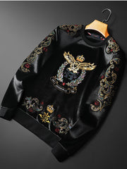 Load image into Gallery viewer, Embroidered Long Sleeve T-Shirt & Pants