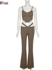 Load image into Gallery viewer, Ribbed Two-Piece Set