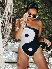 Load image into Gallery viewer, Ying Yang Bodysuit