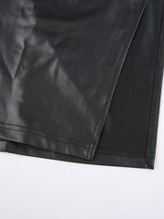 Load image into Gallery viewer, Faux Leather Dress