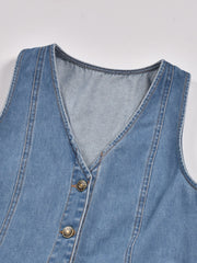Load image into Gallery viewer, Denim Summer Dress