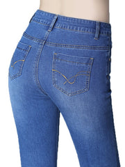 Load image into Gallery viewer, Flared Legs Jeans Pants
