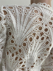 Load image into Gallery viewer, Hollow Out Lace Shirt