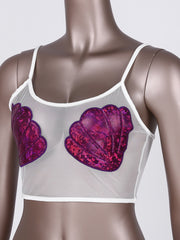 Load image into Gallery viewer, Sheer Crop Top